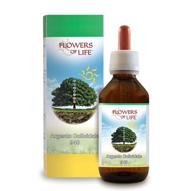 ARGENTO COLLOIDALE 940 100 ML FLOWERS OF LIFE - Farmacia Bartoli