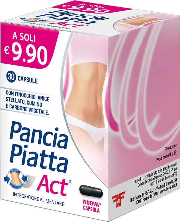 PANCIA PIATTA ACT 30 CAPSULE - Farmacia Bartoli