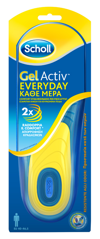 SCHOLL GEL ACTIV EVERYDAY UOMO - Farmacia Bartoli