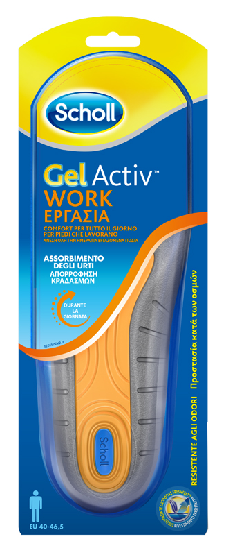 SCHOLL GEL ACTIV WORK UOMO - Farmacia Bartoli