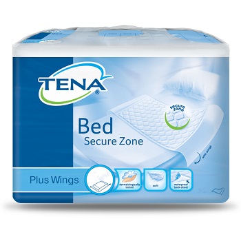TRAVERSA PER INCONTINENZA TENA BED PLUS RIMBOCCABILE 80X180 CM PLUS 20 PEZZI - Farmacia Bartoli