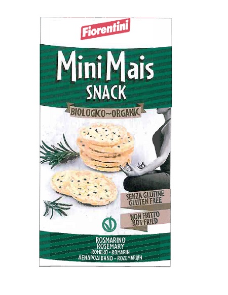 BIO MINI GALLETTE DI MAIS AL ROSMARINO 50 G - Farmacia Bartoli