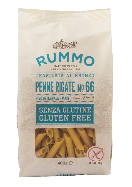 RUMMO PENNE RIGATE N66 DI RISO INTEGRALE E MAIS 400 G - Farmacia Bartoli