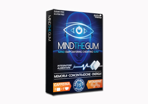 MIND THE GUM EMPOWERING CHEWING-GUM 9 PEZZI - Farmacia Bartoli