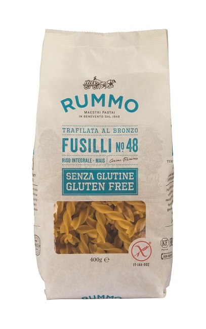 RUMMO FUSILLI N48 DI RISO INTEGRALE E MAIS 400 G - Farmacia Bartoli
