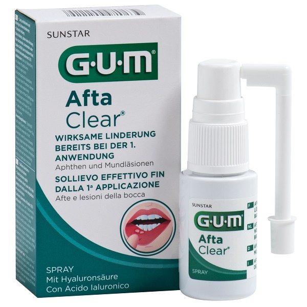 GUM AFTACLEAR SPRAY 15 ML - Farmacia Bartoli
