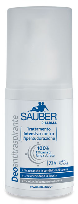 SAUBER ANTITRASPIRANTE 72 ORE VAPO - Farmacia Bartoli