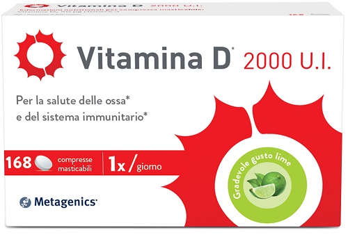 VITAMINA D 2000 UI 168 COMPRESSE MASTICABILI - Farmacia Bartoli