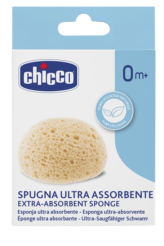 CHICCO SPUGNA ULTRASSOR IGIENE SICURA - Farmacia Bartoli