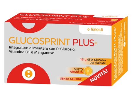 GLUCOSPRINT PLUS ARANCIA 6 FIALOIDI DA 25 ML - Farmacia Bartoli
