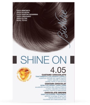 BIONIKE SHINE ON TRATTAMENTO COLORANTE CAPELLI CASTANO CIOCCOLATO 4.05 - Farmacia Bartoli