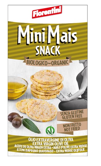 BIO MINI SNACK GALLETTE DI MAIS ALL'OLIO EXTRAVERGINE D'OLIVA 50 G - Farmacia Bartoli