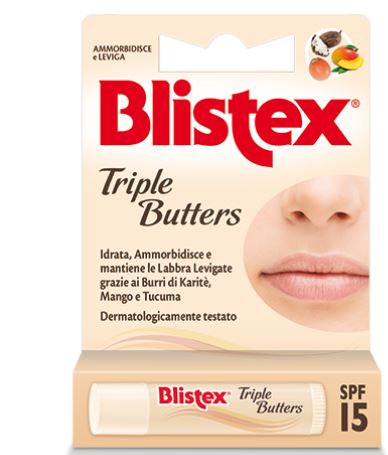 BLISTEX TRIPLE BUTTERS STICK LABBRA - Farmacia Bartoli