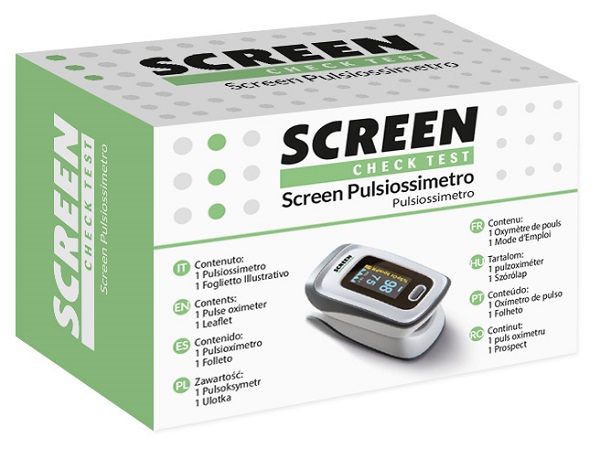 PULSIOSSIMETRO SCREEN CHECK TEST - Farmacia Bartoli