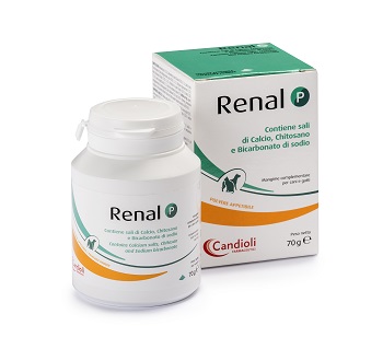 RENAL P MANGIME COMPLEMENTARE PER CANI E GATTI BARATTOLO 70 G - Farmacia Bartoli
