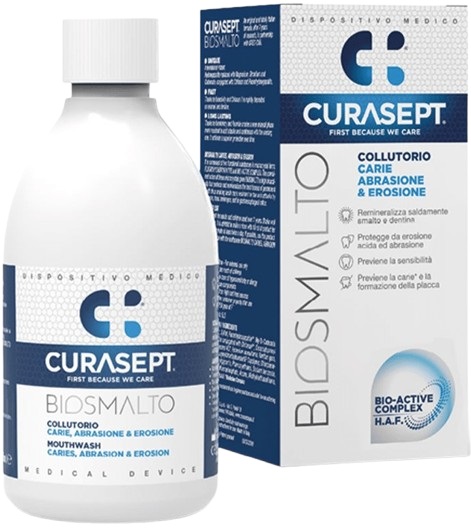CURASEPT BIOSMALTO COLLUTORIO CARIE ABRASIONE&EROSIONE 300 ML - Farmacia Bartoli