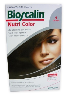 BIOSCALIN NUTRI COLOR 4 CASTANO SINCROB 124 ML - Farmacia Bartoli