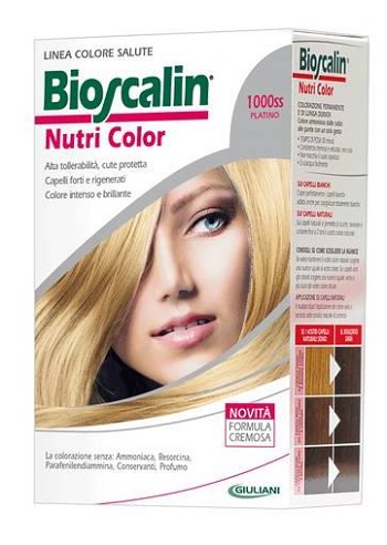 BIOSCALIN NUTRI COLOR 1000SS PLATINO SINCROB 124 ML - Farmacia Bartoli