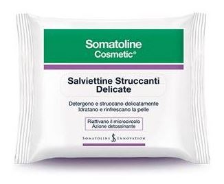 SOMATOLINE COSMETIC SALVIETTINE STRUCCANTI 20 PEZZI - Farmacia Bartoli