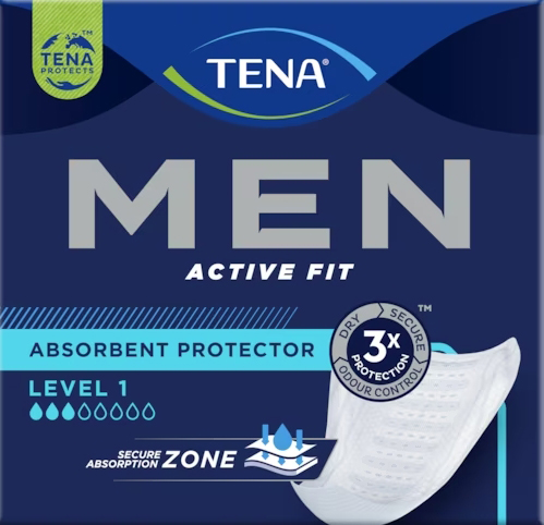 PANNOLONE SAGOMATO TENA MEN LEVEL 1 12 PEZZI - Farmacia Bartoli