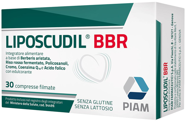 LIPOSCUDIL BBR 30 COMPRESSE - Farmacia Bartoli