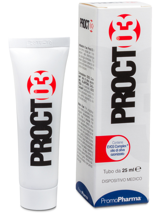 PROCTO3 CREMA PER TRATTAMENTO EMORROIDI 25 ML - Farmacia Bartoli