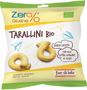 TARALLINI SENZA GLUTINE BIO MONOPORZIONE 30 G - Farmacia Bartoli