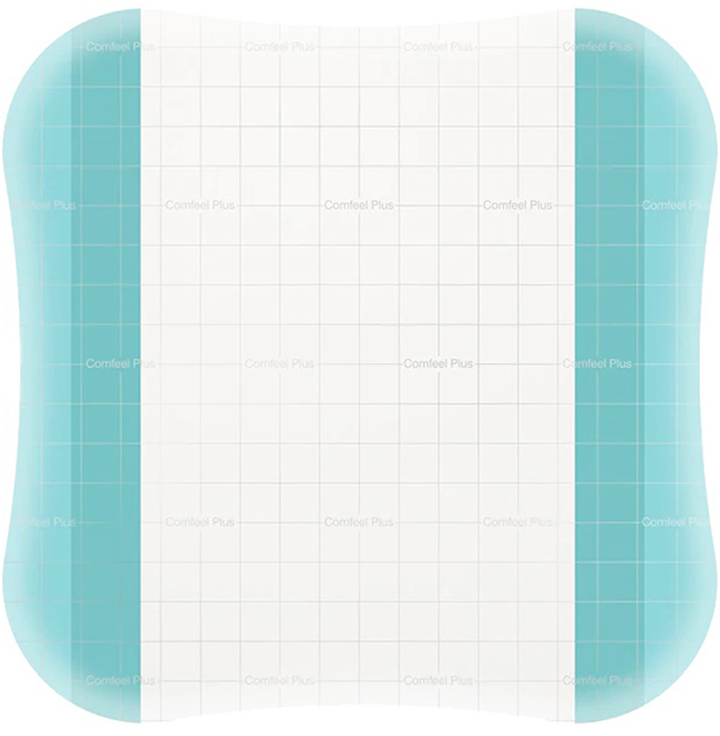 MEDICAZIONE SPECIALE ATTIVA TRASPARENTE CON IDROCOLLOIDE COMFEEL PLUS 20X20 CM 5 PEZZI - Farmacia Bartoli