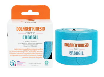 DOLAREN KINESI EMULGEL CEROTTO TERAPEUTICO BLU 5X25 CM IN ROTOLO - Farmacia Bartoli