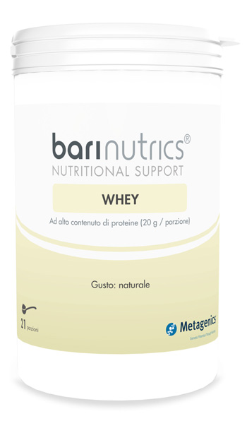 BARINUTRICS WHEY 21 PORZIONI X 22,71 G - Farmacia Bartoli