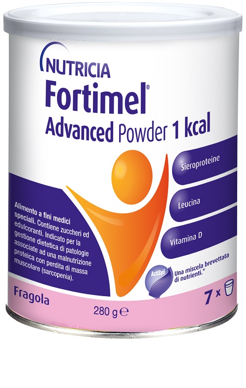 NUTRICIA FORTIMEL ADVANCED POWDER 1 KCAL FRAGOLA 280 G - Farmacia Bartoli