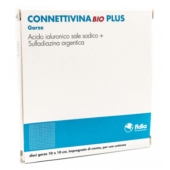 CONNETTIVINABIO PLUS GARZA 10 X 10 CM 10 PEZZI - Farmacia Bartoli