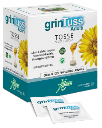 GRINTUSS ADULTI 20 COMPRESSE CON POLIRESIN 1,5 G - Farmacia Bartoli