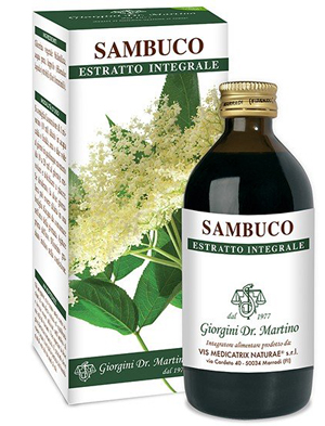 SAMBUCO FIORI ESTRATTO INTEGRALE 200 ML - Farmacia Bartoli