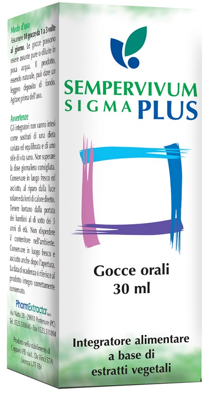 SEMPERVIVUM SIGMA PLUS 30 ML - Farmacia Bartoli