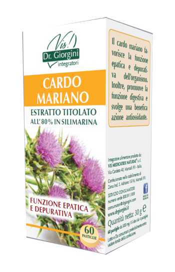 CARDO MARIANO ESTRATTO TITOLATO 60 PASTIGLIE - Farmacia Bartoli