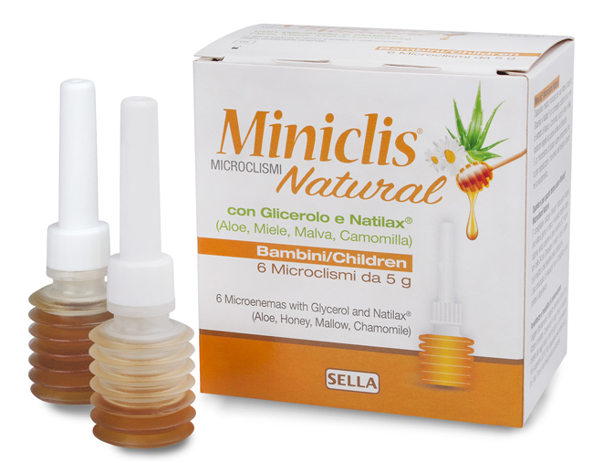 MINICLIS NATURAL MD BAMBINI 6 PEZZI - Farmacia Bartoli