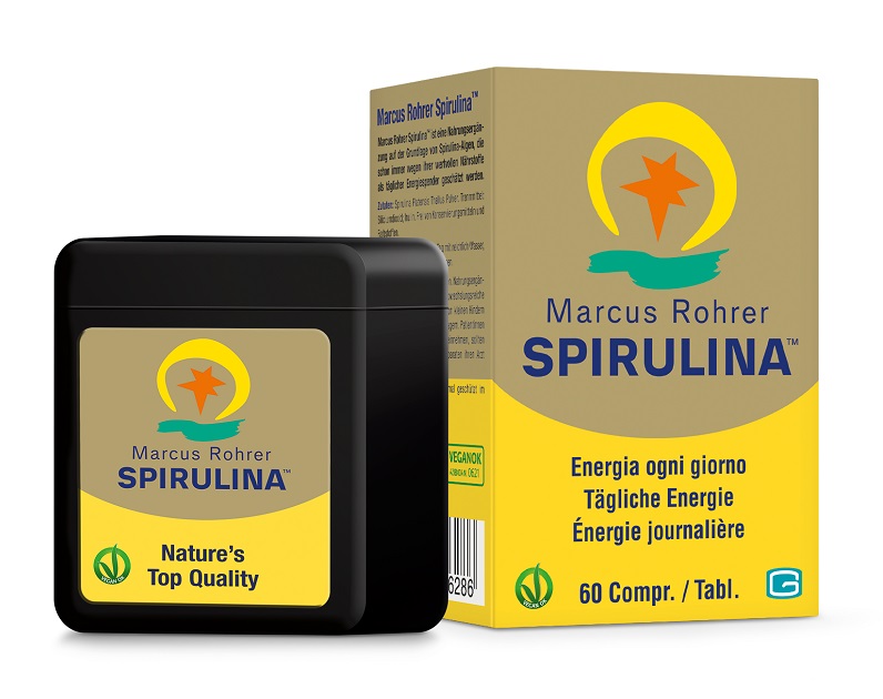 SPIRULINA MARCUS ROHRER TASCABILE 60 COMPRESSE - Farmacia Bartoli