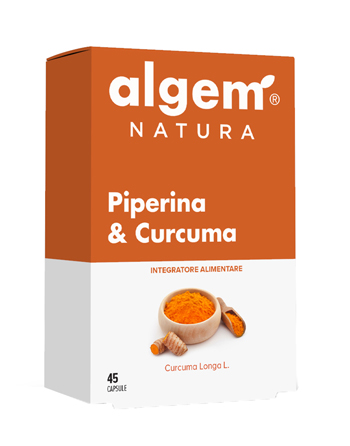 PIPERINA & CURCUMA 45 CAPSULE - Farmacia Bartoli
