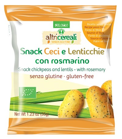 ALTRICEREALI SNACK CECI E LENTICCHIE CON ROSMARINO 35 G - Farmacia Bartoli