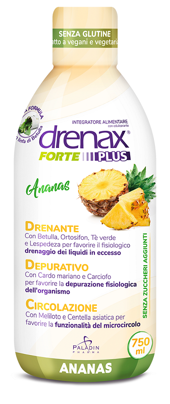 DRENAX FORTE PLUS ESOTICO CON ESTRATTO D'ANANAS 750 ML - Farmacia Bartoli
