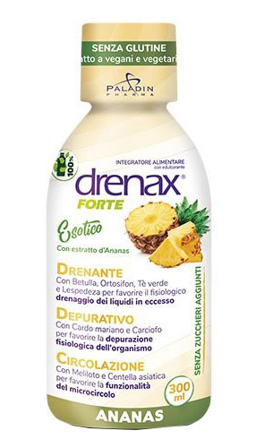 DRENAX FORTE ESOTICO CON ESTRATTO D'ANANAS 300 ML - Farmacia Bartoli