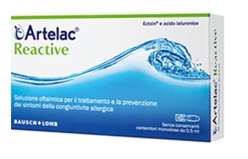 ARTELAC REACTIVE SOLUZIONE OFTALMICA MONODOSE 10 UNITA' DA 0,5 ML - Farmacia Bartoli