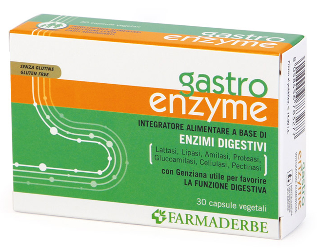 GASTRO ENZYME 30 CAPSULE VEGETALI - Farmacia Bartoli
