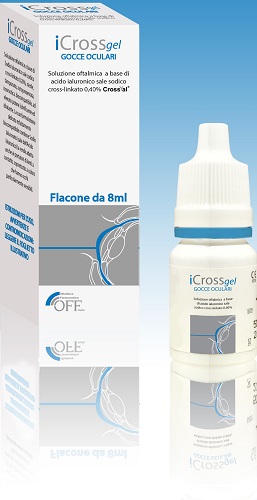 ICROSS GEL GOCCE OCULARI ACIDO IALURONICO CROSS-LINKATO 0,4% 8 ML - Farmacia Bartoli