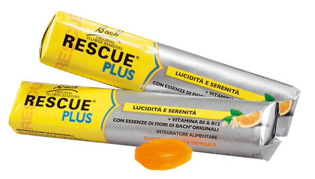 RESCUE ORIGINAL PLUS 10 CONFETTI AROMA ARANCIA E SAMBUCO - Farmacia Bartoli
