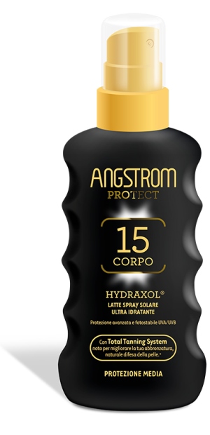 ANGSTROM PROTECT HYDRAXOL LATTE SPRAY SOLARE PROTEZIONE 15 175 ML - Farmacia Bartoli