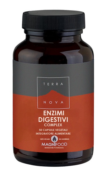 TERRANOVA COMPLESSO DI ENZIMI DIGESTIVI 50 CAPSULE - Farmacia Bartoli