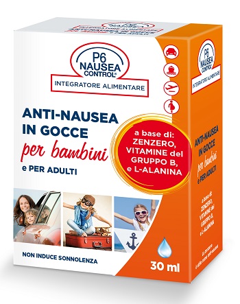 P6 NAUSEA CONTROL GOCCE ANTINAUSEA 30 ML - Farmacia Bartoli