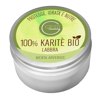 GESTI 100% KARITE' BIO 10 ML MENTA ARVENSIS LABBRA - Farmacia Bartoli